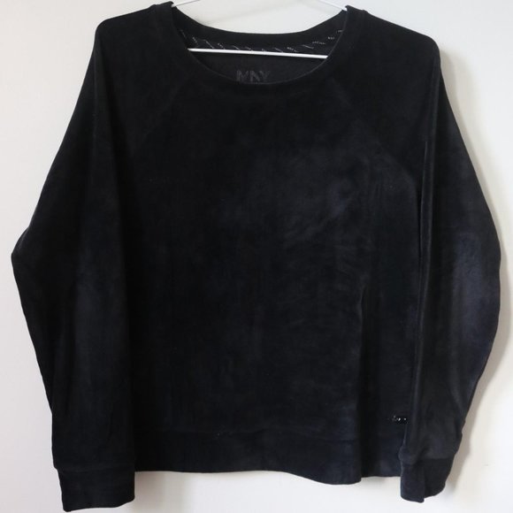 Marc New York black velvet crewneck - Picture 1 of 4